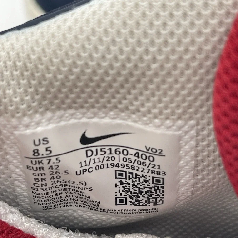 Nike Air Max 2 CB '94 DJ5160-400 Men's Size 8.5 Shoes 'USA 2021' Red White Blue